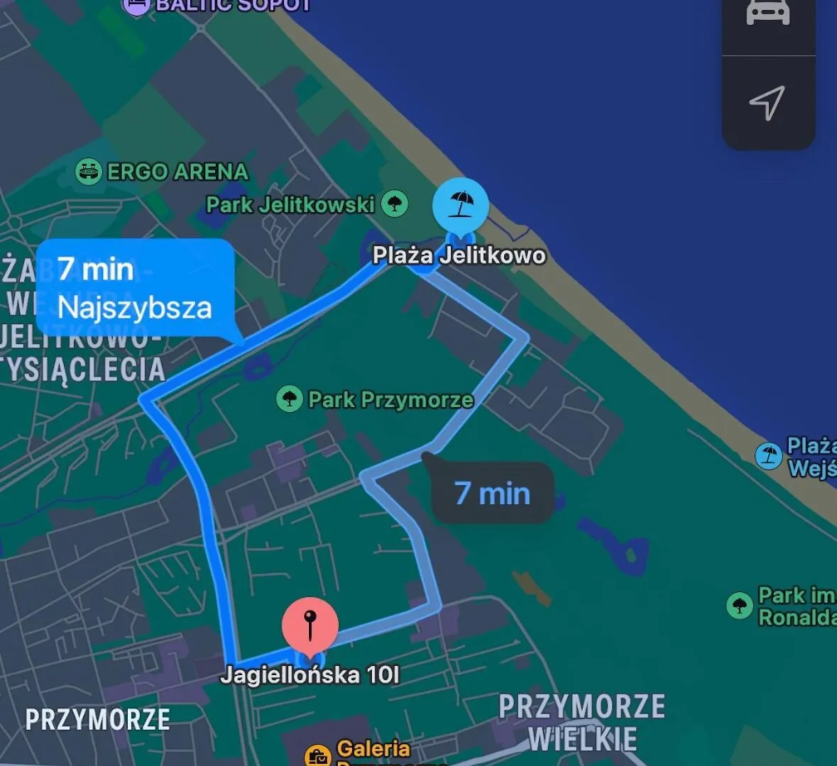 Apartment Jagiellonska Na Przymorzu Гданьск